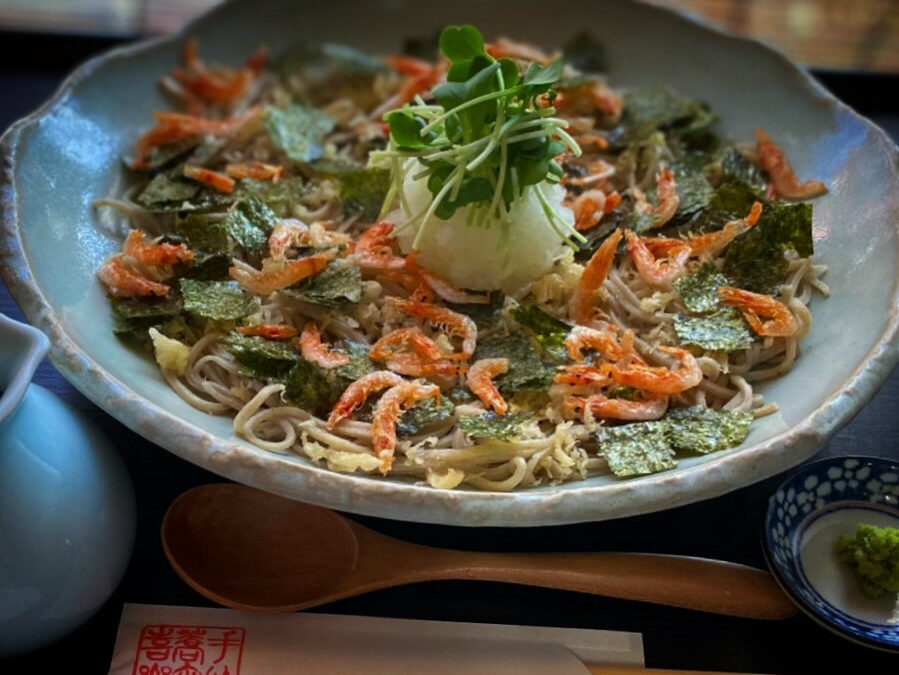 季節の蕎麦 おろし桜えび
