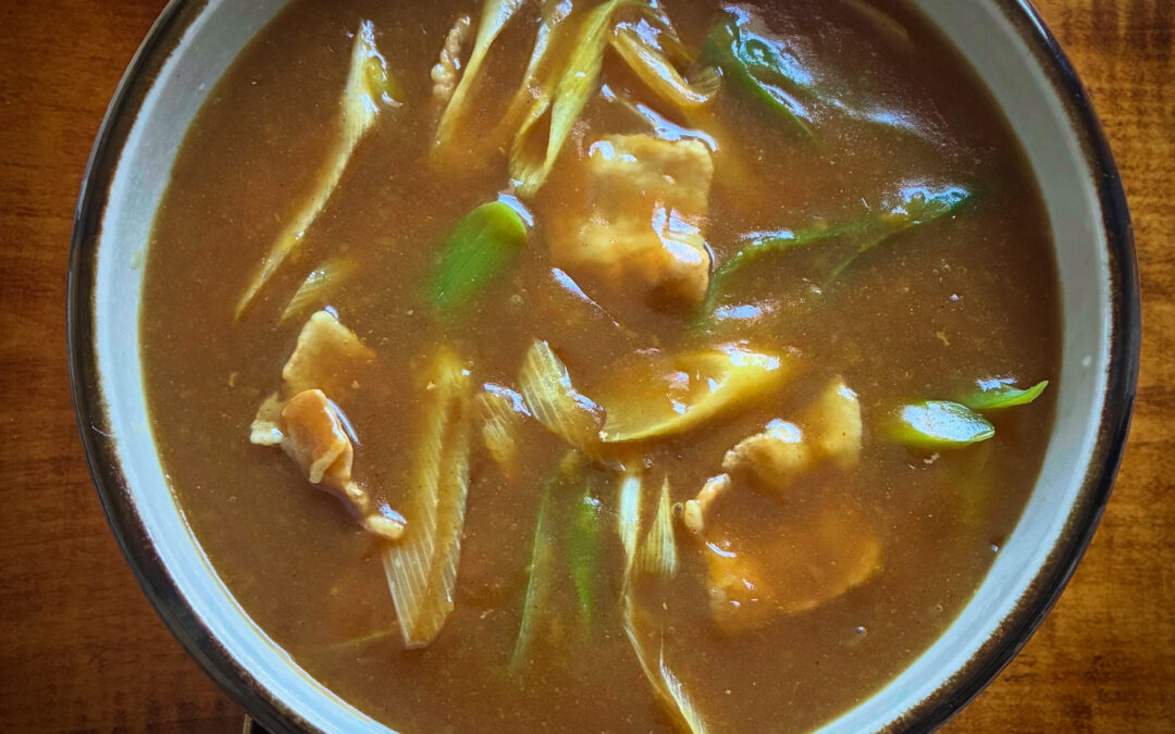 後引く美味しさ「カレー南蛮」
